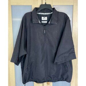 Slazenger Wind & Rain Resistant Golf‎ Jacket Large Windbreaker Top Pullover